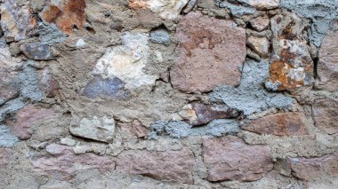 Tuğladan yapılma eski duvar