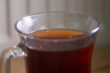 Çay bardağında Türk çayı.