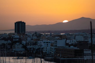 Tenerife şehri manzarası