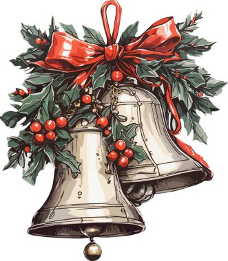 Christmas Bell Clipart Bell Vector clipart