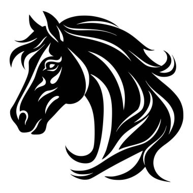 Logo için vahşi hayvan illüstrasyonu.