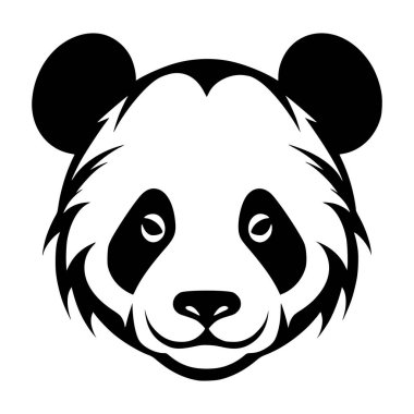 panda başı hayvan çizimi
