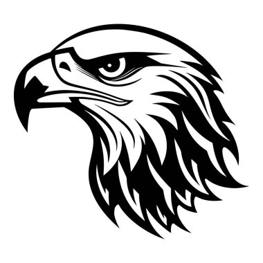 Kartal başlı kuş hayvan tasviri