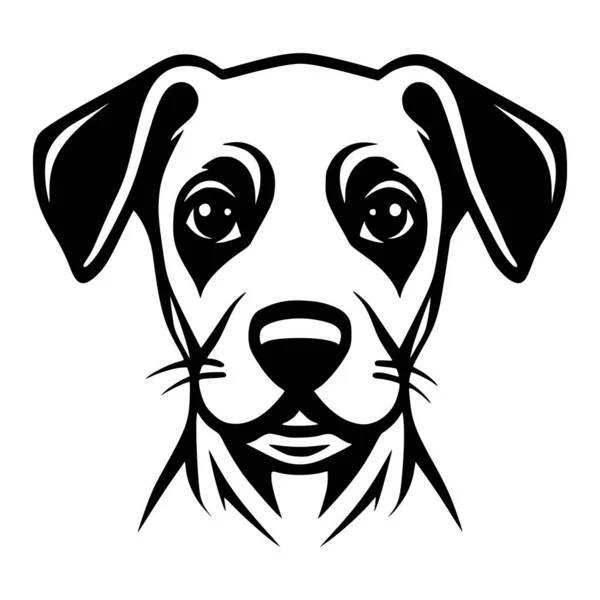 Mignon Petit Chien Animal Illustration Pour Mascotte Logo — Image vectorielle