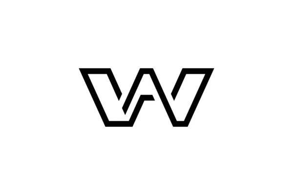 Letra Logo Design Vector — Archivo Imágenes Vectoriales