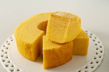 German traditional and delicious Baumkuchen cake