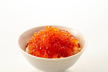 salmon roe marinated in soy sauce