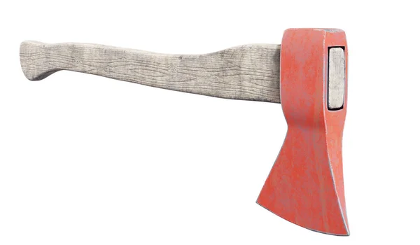 木製の切り株の軸 ログ絶縁3Dレンダリング — ストック写真
