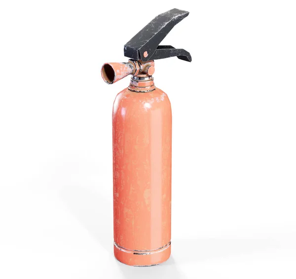 Aff Spray Espuma Extintor Incendios Render Sobre Fondo Blanco Sin —  Fotos de Stock