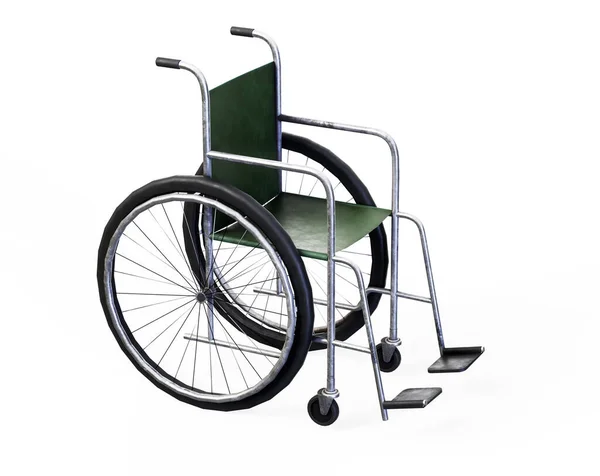 轮椅3D渲染说明 — 图库照片