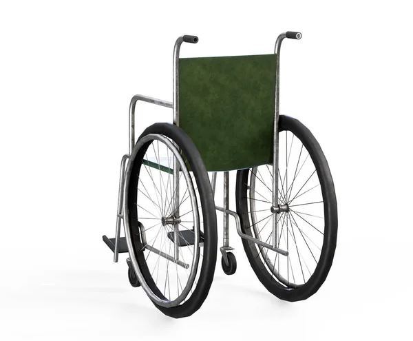 Αναπηρική Καρέκλα Μια Τρισδιάστατη Απεικόνιση — Φωτογραφία Αρχείου
