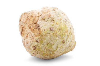 Taze kereviz sapı ve beyaz arka plan üzerinde izole kereviz. Stüdyo vurdu