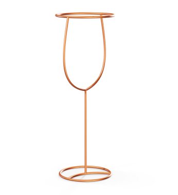 3D Render Siyah ve Gümüş Büyüteç