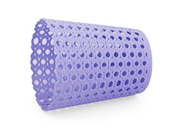 ornated yeşil seramik tencere izole