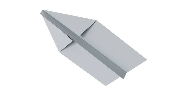Renderização Realista Origami Plano — Fotografia de Stock
