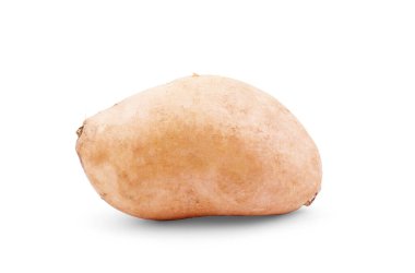 Kesme ve tatlı patatesler. 