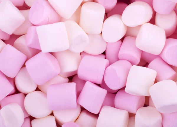 Background Texture Mini Marshmallows — Stock Photo, Image