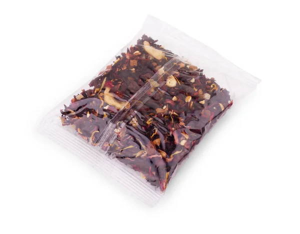 English Tea Bags Dried Tea Leaves — Stock Photo, Image