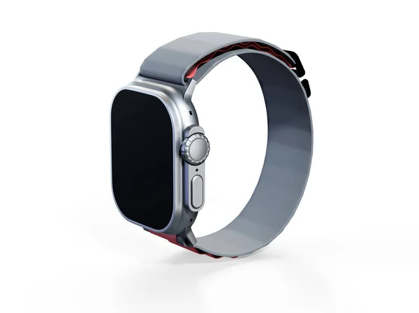 Render Smart Watch Digital Display Isolated White — Stock Photo, Image