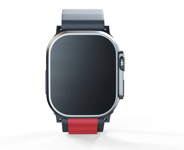 Render Smart Watch Digital Display Isolated White — Stock Photo, Image