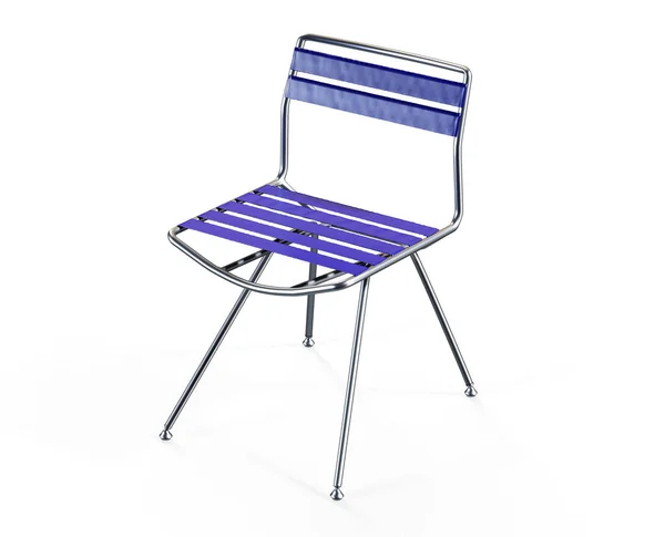 Cadeira Vista Frontal Mobiliário Rendering — Fotografia de Stock