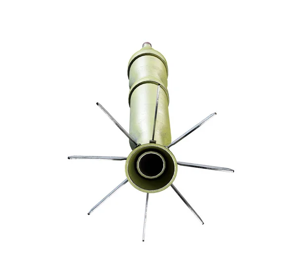로켓의 대전차 미사일 배경에 렌더링 — 스톡 사진