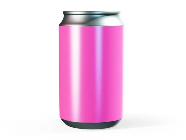 Aluminium Dose Render Ideal Für Bier Pils Alkohol Soft Dri — Stockfoto