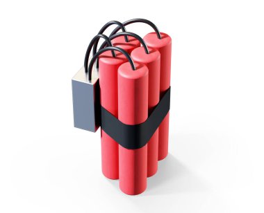 3D Işleme Timebomb render