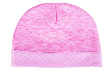 White trucker cap hat mockup template, isolated on white 