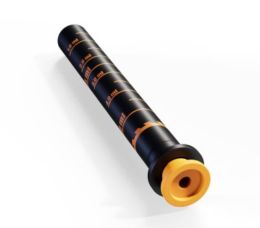 insülin şişeleri ve beyaz bitti izole şırınga 3D render