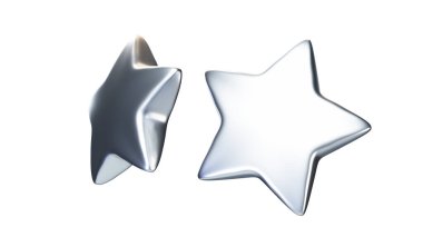 3d ön görünüm çizgi film stili altın yıldız madalyası tasarım teması için iyi bir kullanım