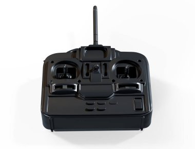 Telsiz Denetleyicisi Beyaz Arkaplanda İzole Edildi