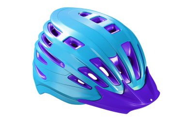 Yüksek çözünürlükte 3d render turuncu moto kask.