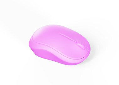 Bilgisayar fare araba gezici, 3d render 