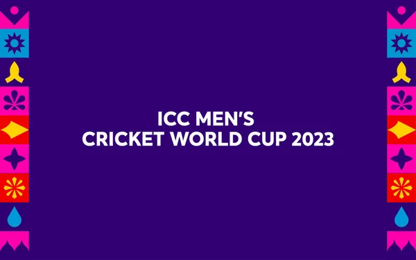 Kriket arkaplan vektör deseni 