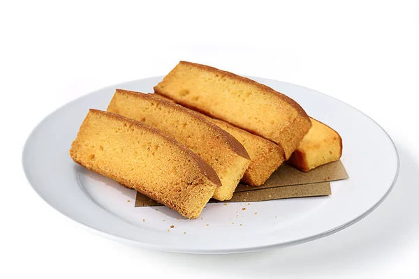 Pasta Rusk veya çıtır ekmek dilimleri Pakistan ve Hindistan halkının en sevdiği çay saati atıştırmalığıdır..