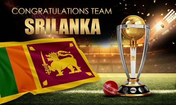 Karachi, Pakistan-25 Mayıs 2023: Hindistan vektör illüstrasyonunda ICC Mens Kriket Dünya Kupası 2023 'ün markası.