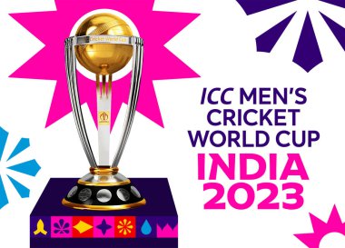 Kriket Vektörü arkaplan kalıbı 2023