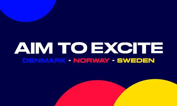 IHF Dünya Kadınlar Şampiyonası Hentbol 2023 Danimarka, Norveç, İsveç, Vector Logo Illustration. Heyecan Hedefle