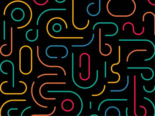 Modern renkli geometrik şekiller, geometri grafikleri ve soyut vektör arkaplanı 