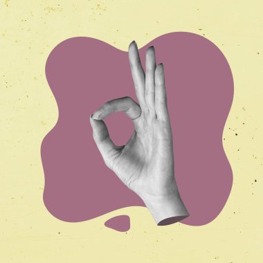 İş Konsepti Yaratıcı Sanat Kolajı. Dokulu Arka plan. Benzersiz Kopya Uzay Tasarımı. Ofis Sanat Kolajı. Çalışma Zamanı.