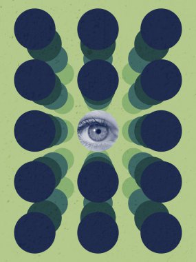 Yeşil Renkli Modern Yaratıcı Sanat Kolajı. Geometrik Soyut Sanat Eserleri. Moda Trend Tasarımı. İç dekorasyon. İllüzyon İllüzyonu. Dikey Poster. Güzellik Konsepti. 2024 Yeni Moda Tasarımları. FYP.