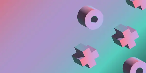 Yaratıcı Geometrik Arka plan. Art Banner. Boşluk Tasarımı Kopyala.