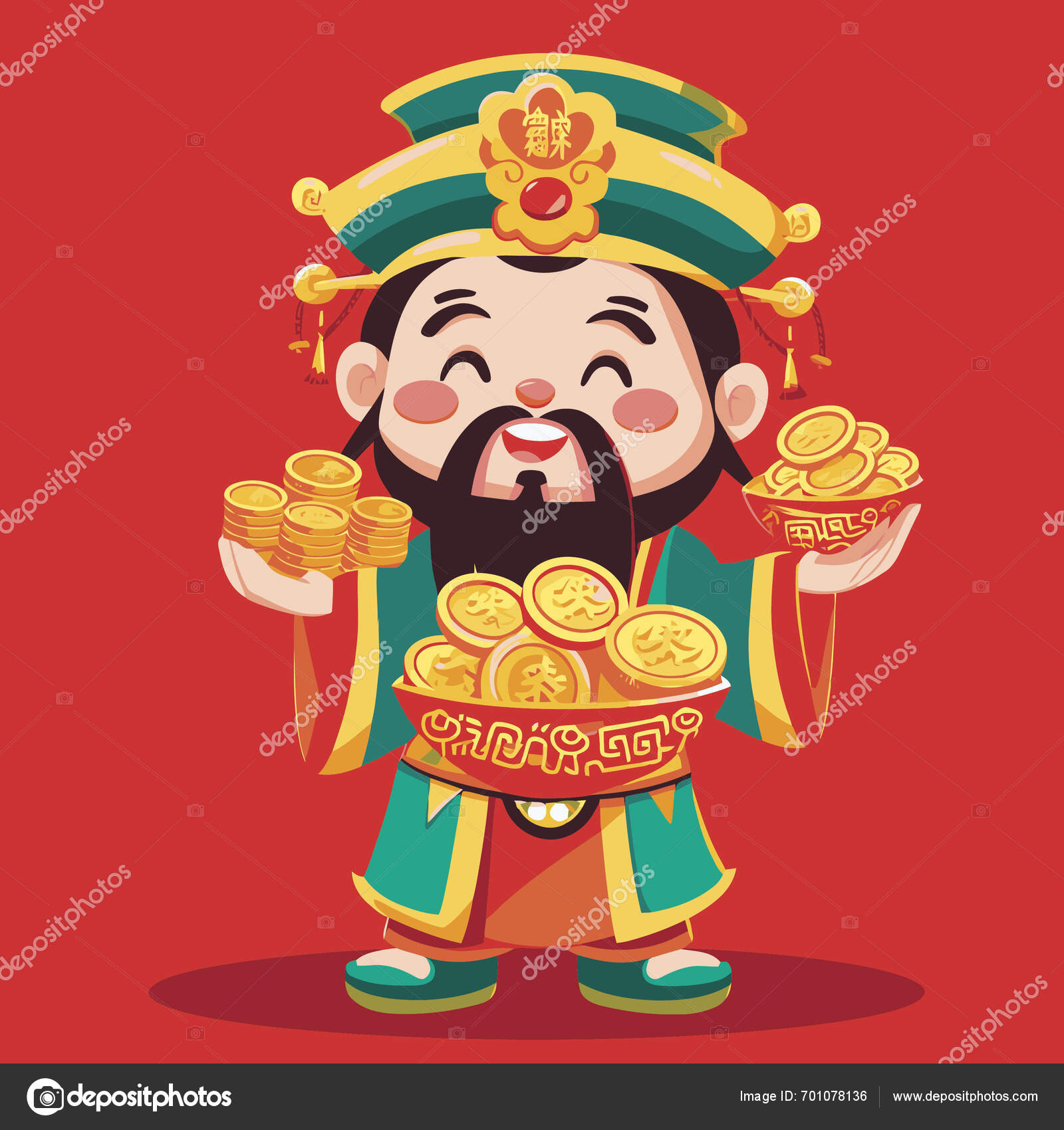 god of money chinese new year