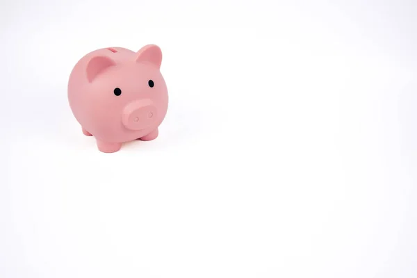 Piggy Bank Isolated White Background Stock Picture