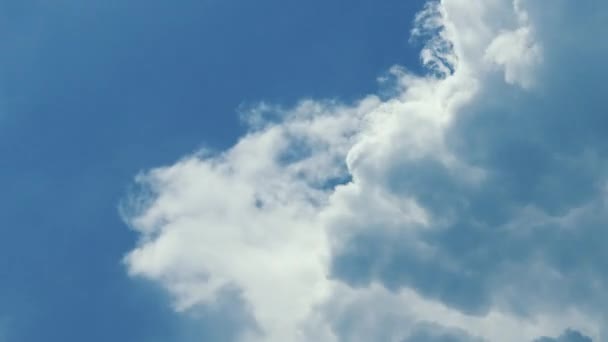 Time Lapse Vista Delle Nuvole Cielo Limpido Dopo Pioggia — Video Stock