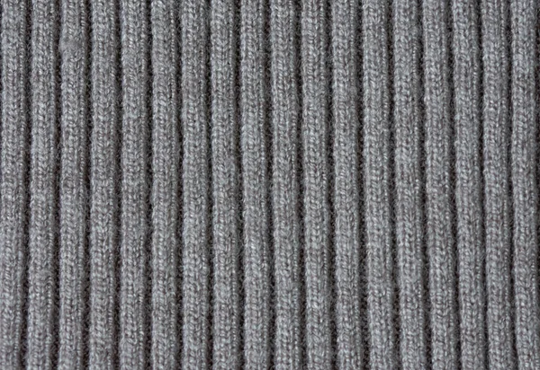 灰色のヤーンから編まれた織物 — ストック写真