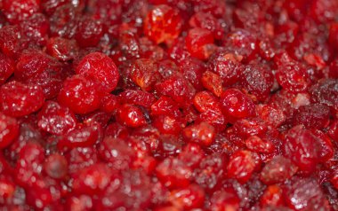 Olgun kırmızı kirazlar