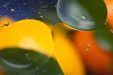 arka plan, suda renkli gevezelikler