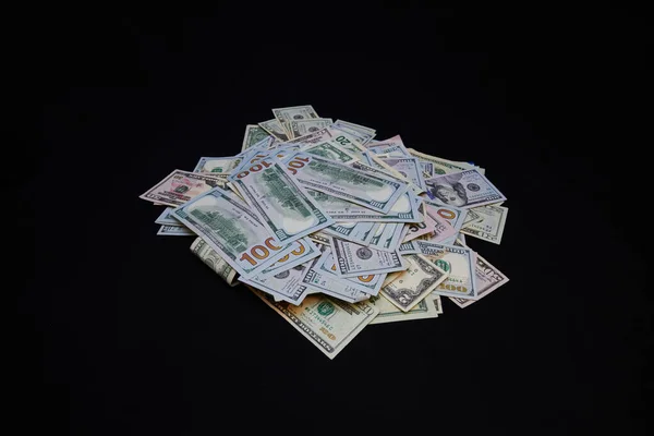 stock image big pile of money American dollar bills 